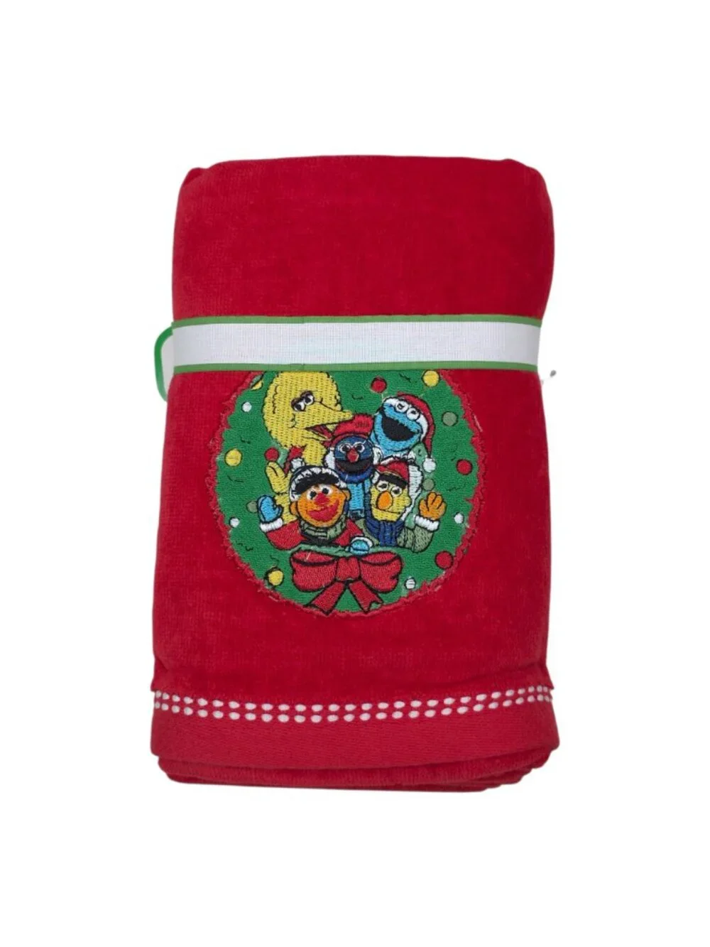 Sesame Street Cotton Hand Towels Set Of 2 Holiday Decoration 18